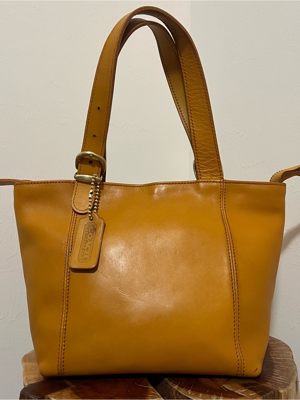 Coach Soho Waverly Tote in Mustard